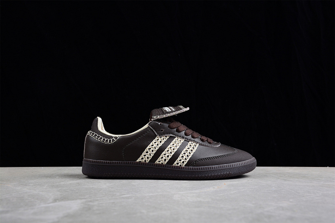 Adidas [FX7517]-[WALES BONNER X SAMBA SHOES BLACK/CREAM WHITE/CORE BLACK]-[WOMAN:36-39]-[MAN:40-45] - Image 14