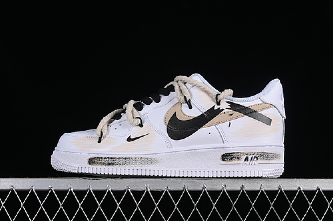 Nike [ZH0316-013]-[AIR FORCE 1 07 LOW WHITE/BLACK/YELLOW]-[WOMAN:36-39]-[MAN:40-45], photo 1