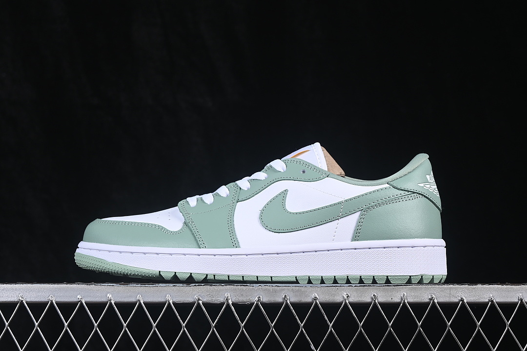 Air Jordan [DD9315-008]-[AIR JORDAN 1 LOW BASKETBALL SHOES LIGHT GREEN/GREEN]-[WOMAN:36-39]-[MAN:40-46], photo 1