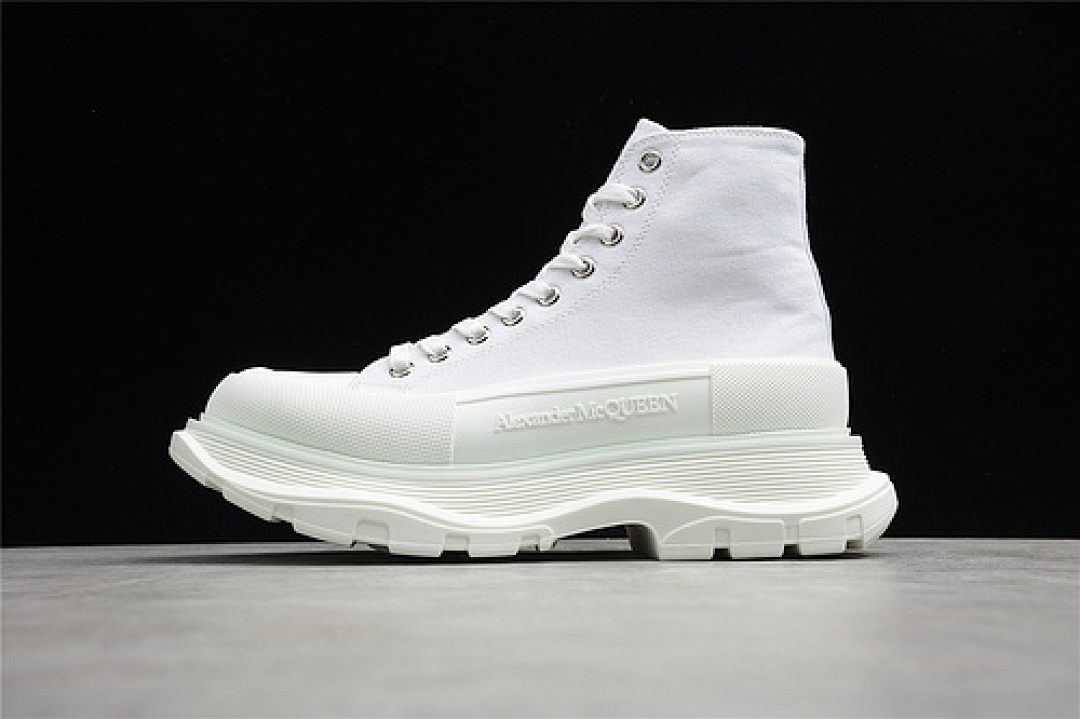 Alexander McQueen Alexander McQueen [ALE*XANDER MCQUEEN HIGH SNEAKERS WHITE/WHITE/WHITE]-[WOMAN:35-40], photo 1