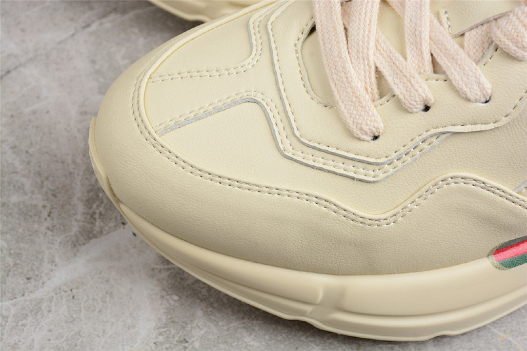 On Running [GU*CCI AIR CUSHION DAD SHOES BEIGE/BEIGE/PINK]-[WOMAN:35-39]-[MAN:40-44] - Image 11