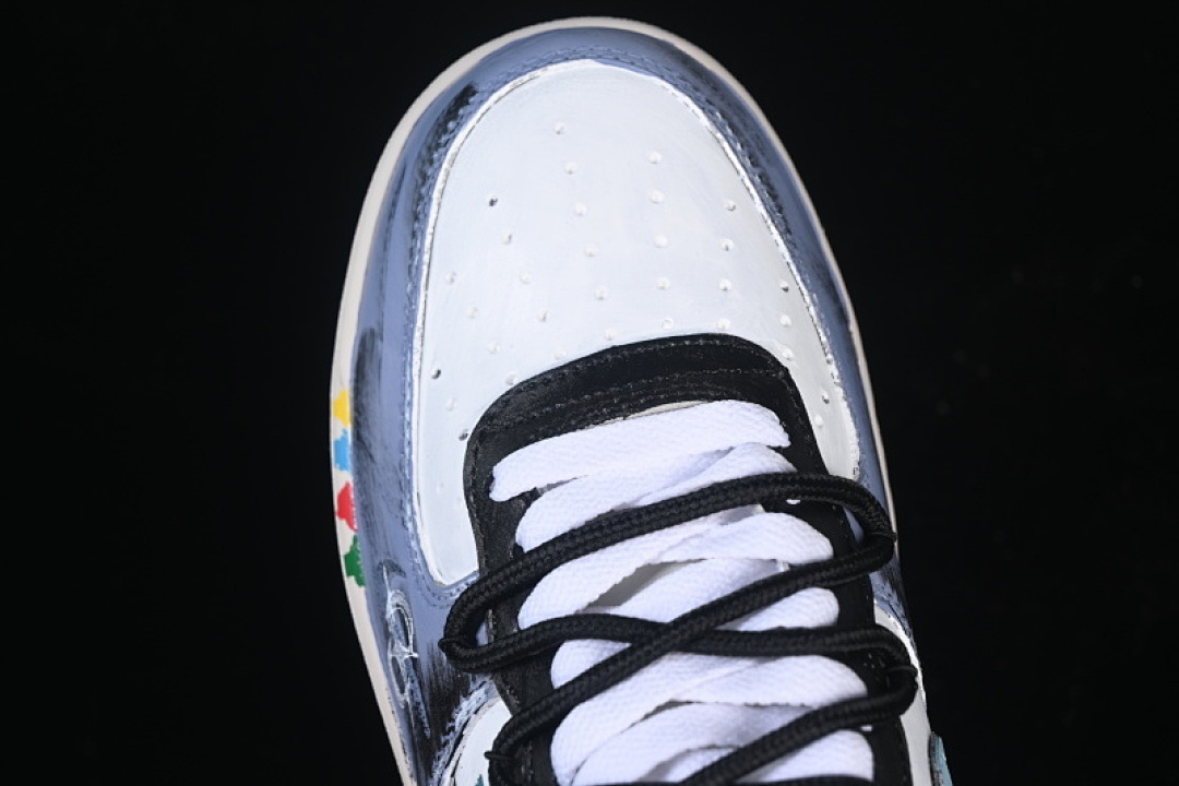 Nike [XL2312-101]-[AIR FORCE 1 07 LOW COLOR FISSION BLUE/WHITE]-[WOMAN:36-39]-[MAN:40-45] - Image 9