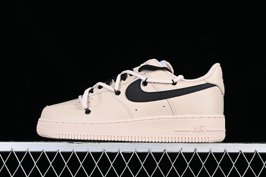 Nike [CW2288-111]-[AIR FORCE 1 07 LOW PINK/BLACK]-[WOMAN:35.5-39]-[MAN:40-45], photo 1