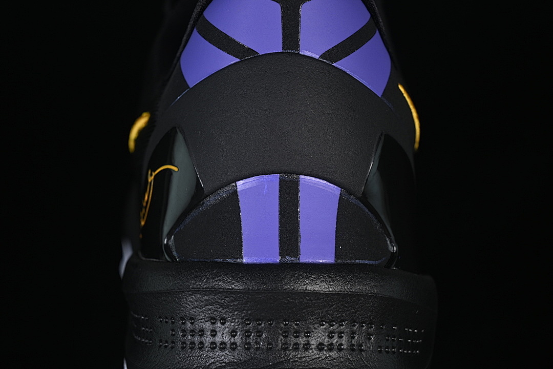 Nike [HF9550-001]-[KOBE 8 PROTRO BLACK/UNIVERSITY GOLD-WHITE-COURT PURPLE]-[WOMAN:39]-[MN:40-47.5] - Image 7