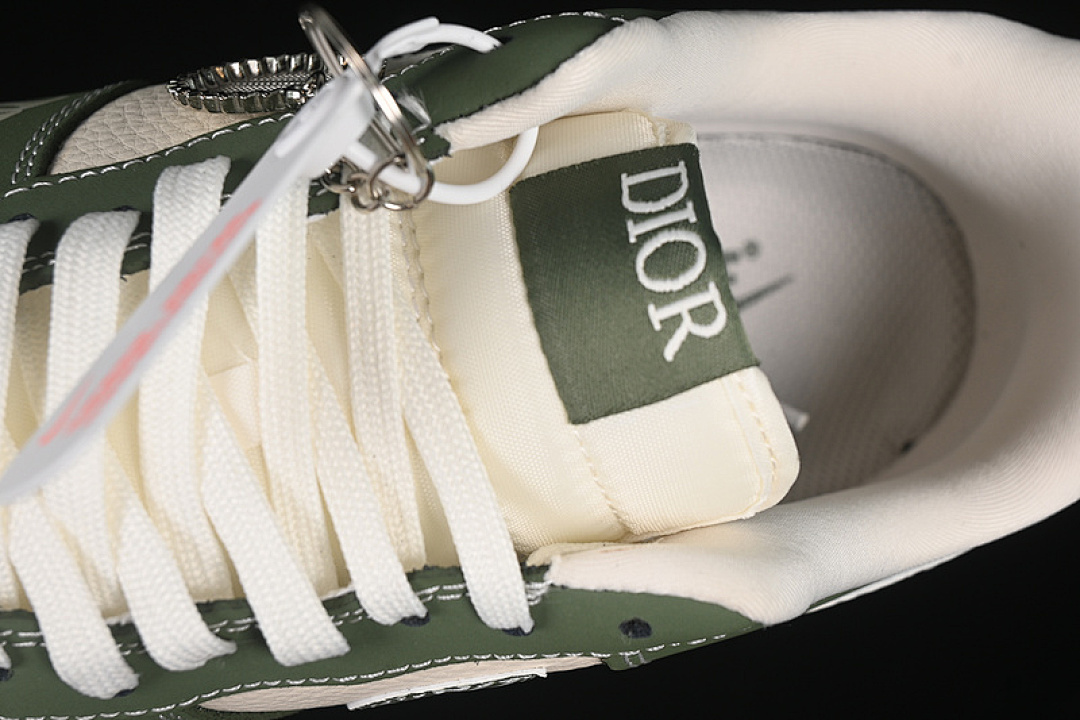 Nike [KK1988-081]-[AIR FORCE 1 07 LOW WHITE/GREEN]-[WOMAN:36-39]-[MAN:40-45] - Image 9
