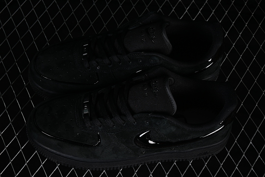 Nike [HV4406-101]-[AIR FORCE 1 07 LOW CASUAL SNEAKERS BLACK/INKINESS]-[WOMAN:36-39]-[MAN:40-45] - Image 10