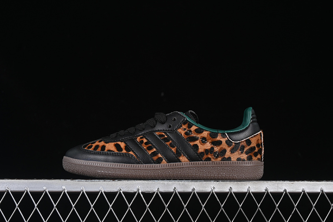 Adidas Adidas SAMBA OG CORE BLACK/COLLEGIATE GREEN/CREAM WHITE · JI2735, photo 1
