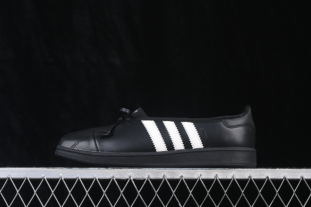 Unbranded [LB3787]-[SUPERSTAR SQ BALLET W SHELL TOE CASUAL SHOES BLACK/INKINESS]-[WOMAN:35-39]-[MAN:, photo 1