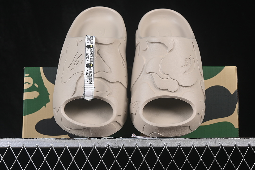 Bape [M323911]-[EVA COMFORTABLE AND VERSATILE ONE SHOULDER SLIPPERS LIGHT WHEAT/WHEAT]-[MAN:40-47] - Image 10