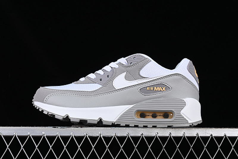 Nike AIR MAX 90 WHITE/GREY/YELLOW · FJ4824-001, photo 1
