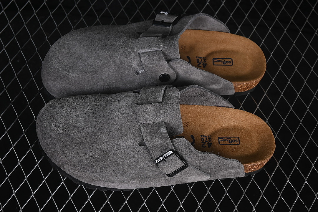Birkenstock [0560771]-[BIRKENSTOCK SANDALS SERIES CONCRETE GREY/DARK GRAY]-[WOMAN:35-39]-[MAN:40-45] - Image 8