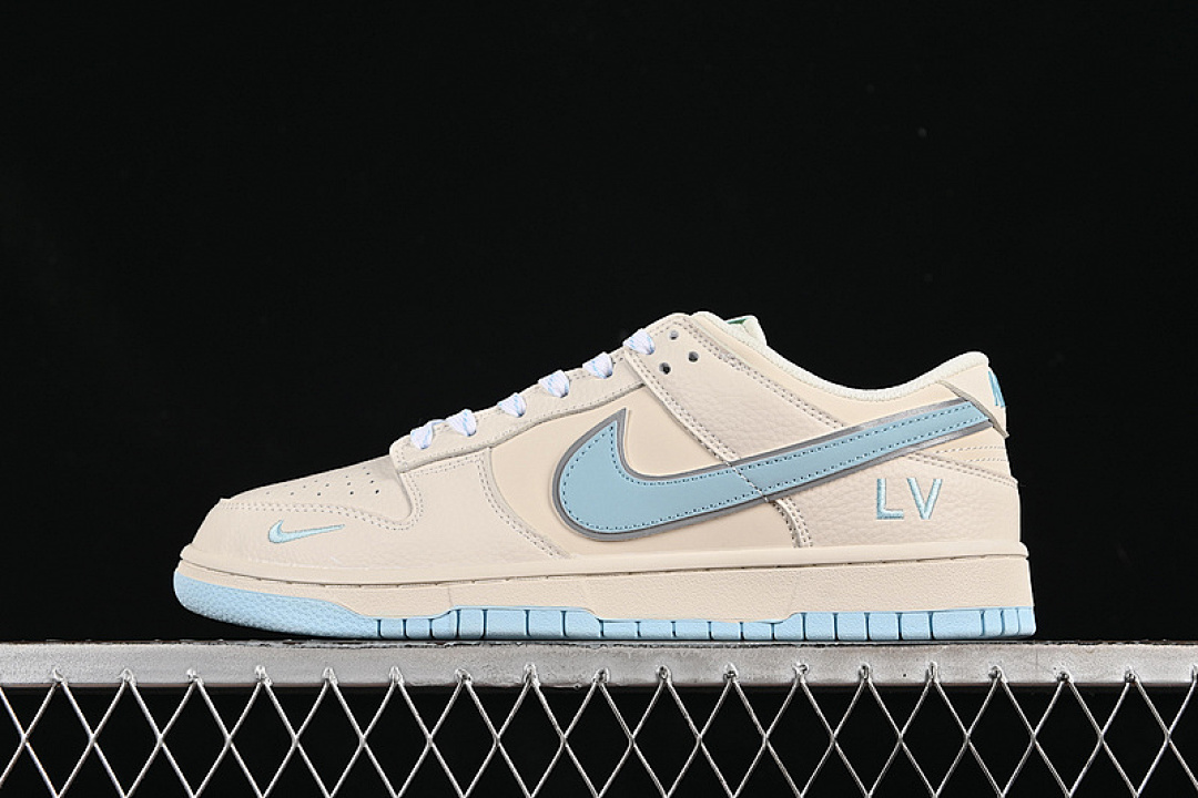 Off-White [KK1333-048]-[SB DUNK LOW LV OFF WHITE/BLUE]-[WOMAN:36-39]-[MAN:40-45], photo 1