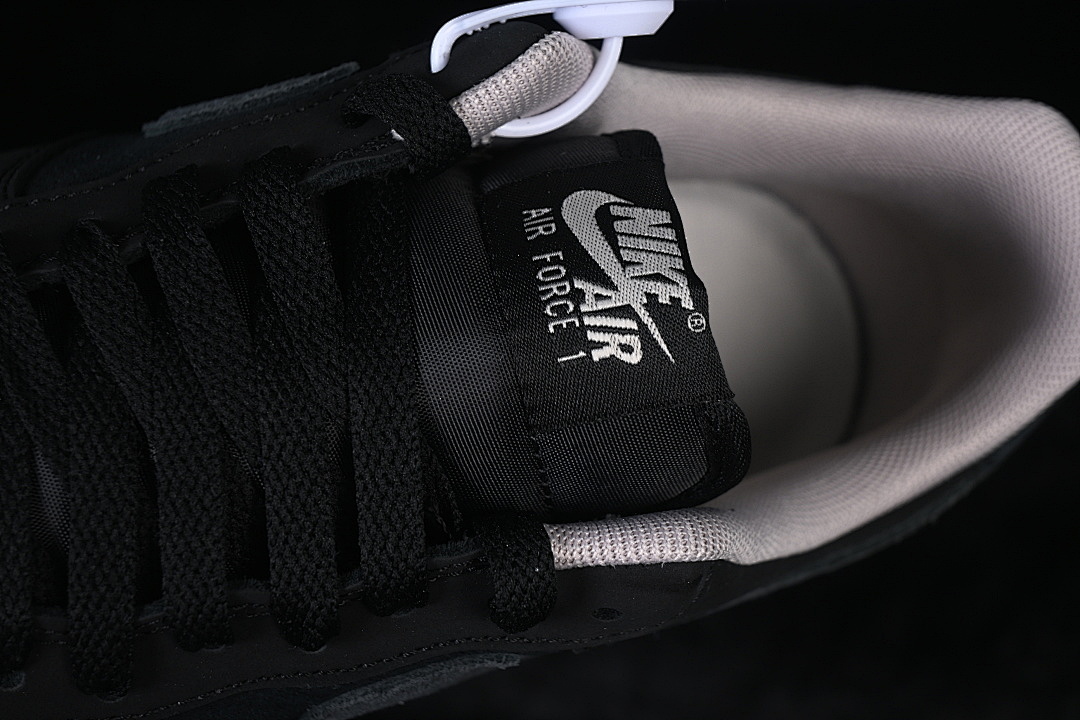 Nike [IQ9791-001]-[AIR FORCE 1 07 LOW BLACK/GREY]-[WOMAN:36-39]-[MAN:40-45] - Image 9