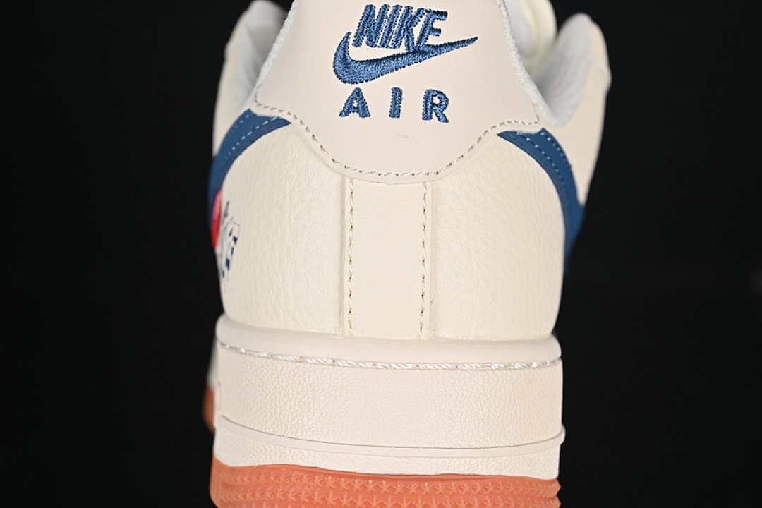 Nike [QW5836-001]-[AIR FORCE 1 07 LOW GREY/BEIGE/BLUE]-[WOMAN:36-39]-[MAN:40-45] - Image 7