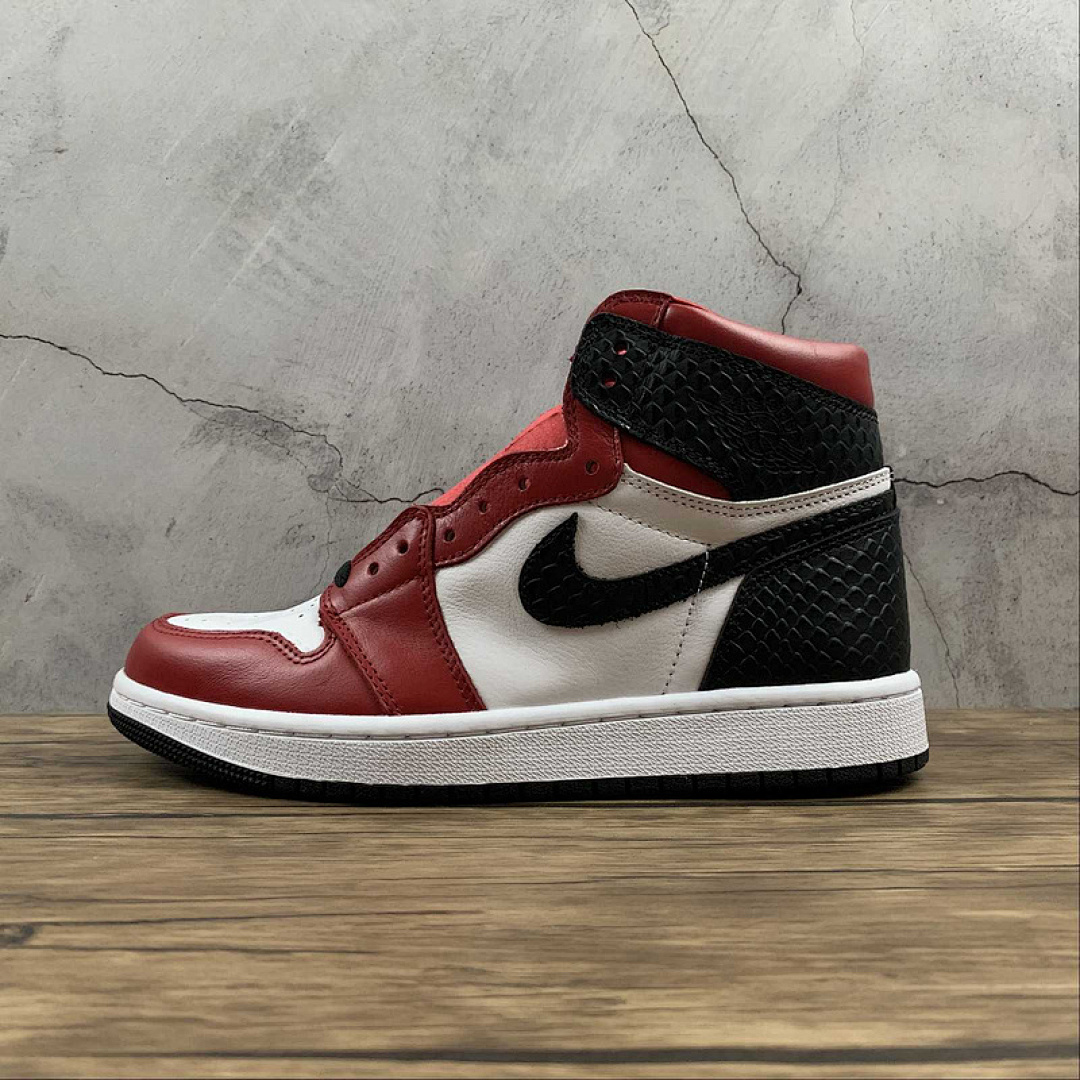 Jordan [CD0461-601]-[AIR JORDAN 1 RETRO HIGH OG SATIN RED UNIVERSITY RED/WHITE/BLACK]-[MAN:40-47], photo 1