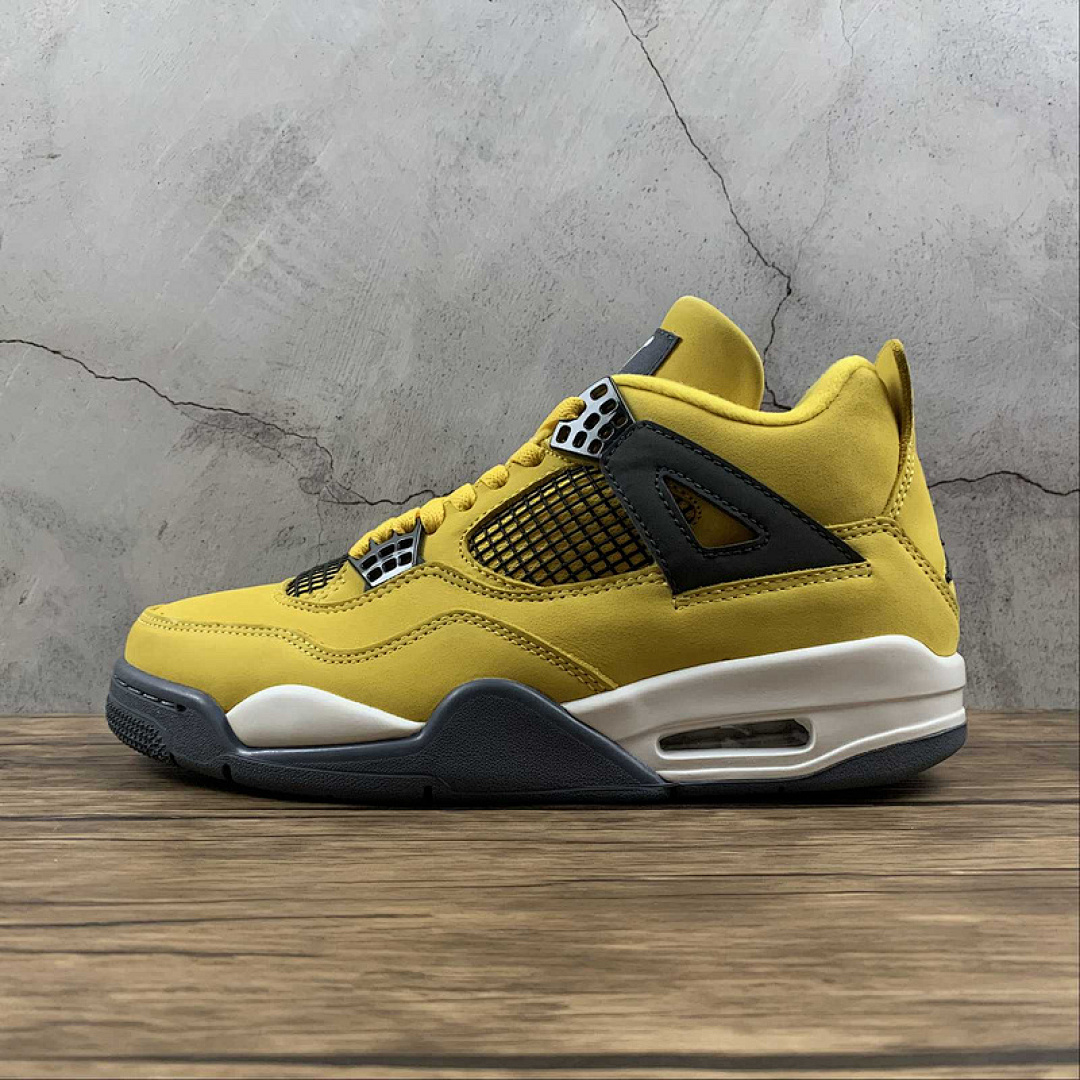 Jordan [CT8527-700]-[AIR JORDAN 4 RETRO LIGHTNING 2021 TOUR YELLOW/MULTI-COLOR/DARK (BLUE GREY]), photo 1