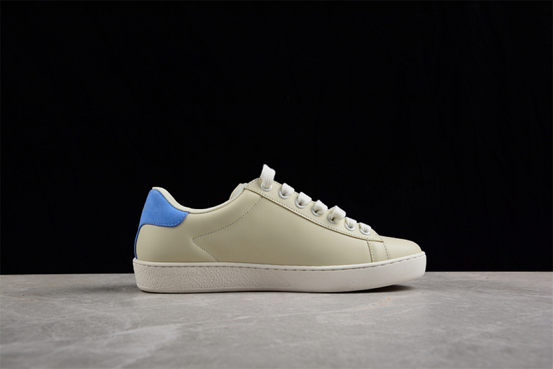 Gucci [GU*CCI ACE LOW TOP CASUAL SNEAKERS BEIGE/RED/LIGHT BLUE]-[WOMAN:35-39]-[MAN:40-44] - Image 10