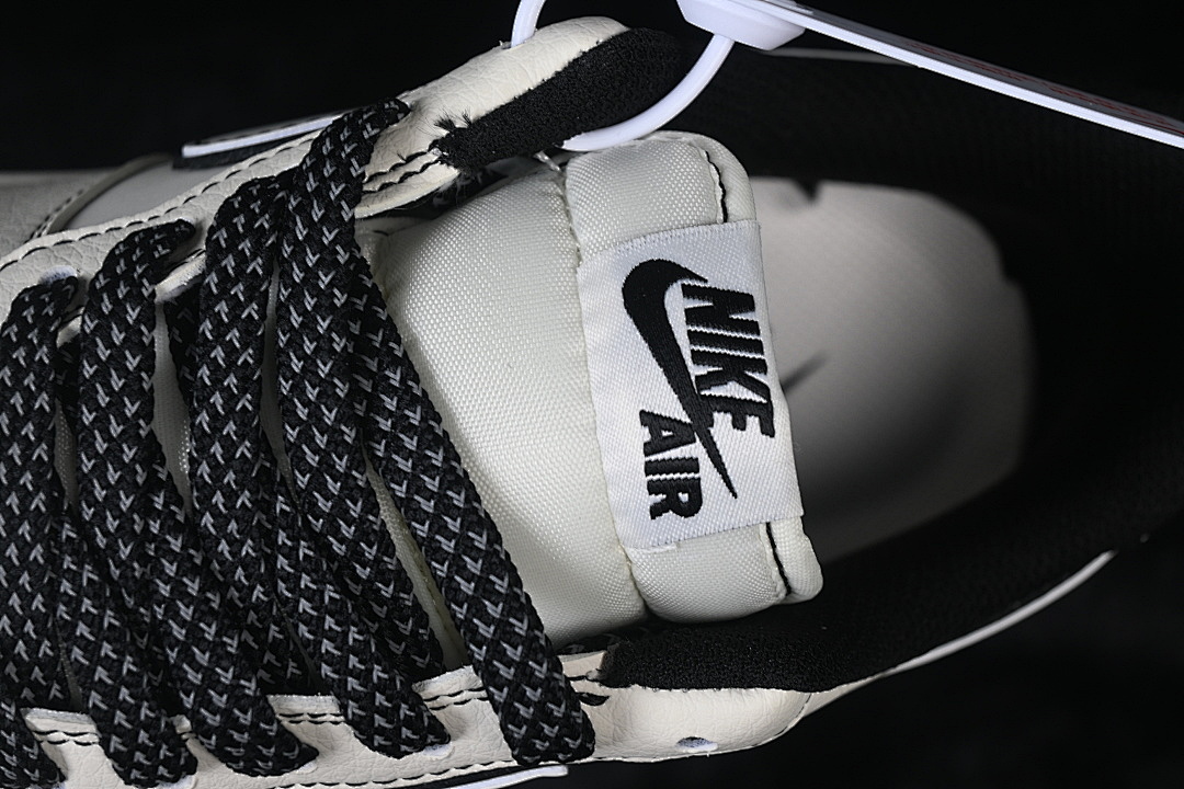 Nike [JP8028-060]-[AIR FORCE 1 07 LOW CASUAL SNEAKERS WHITE/BLACK]-[WOMAN:36-39]-[MAN:40-45] - Image 8