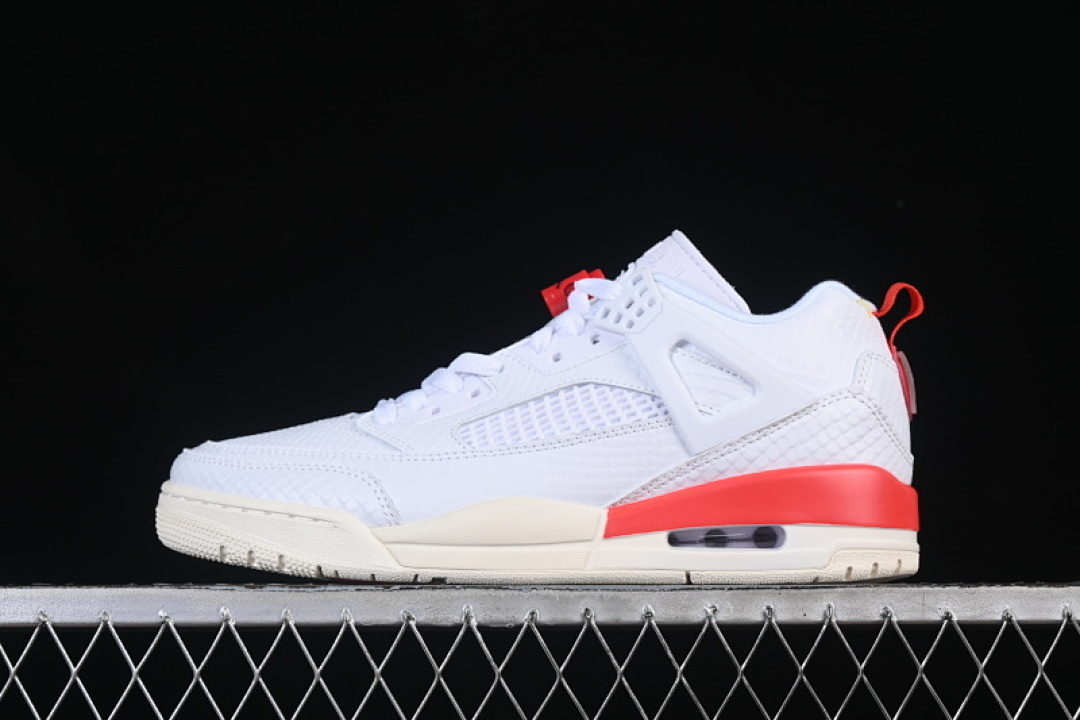 Jordan [IH4501-100]-[JORDAN SPIZIKE LOW CASUAL SNEAKERS RED/WHITE/BEIGE]-[WOMAN:36-39]-[MAN:40-47.5], photo 1