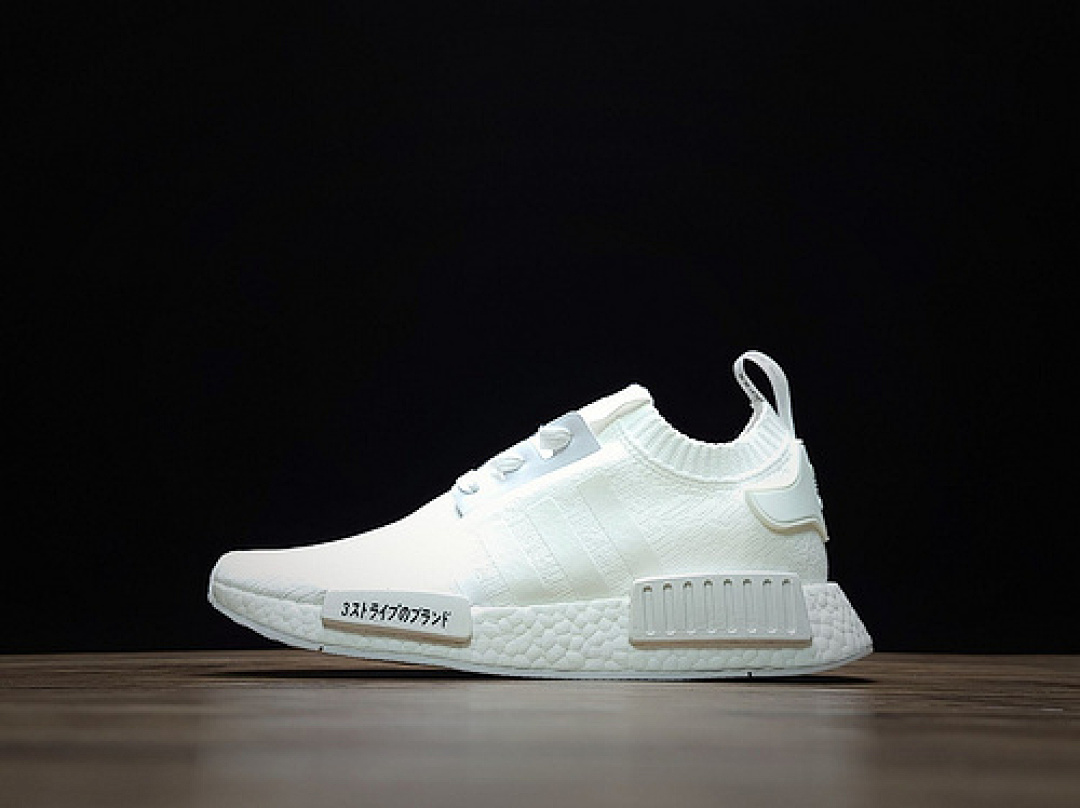 Unbranded [BZ0221]-[NMD_R1 PRIMEKNIT JAPAN FOOTWEAR WHITE/FOOTWEAR WHITE]-[UNISEX:36-45], photo 1