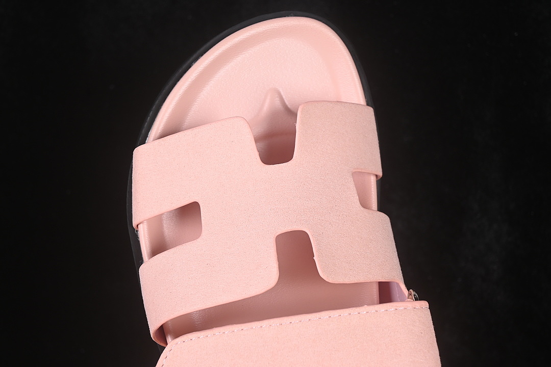 Chanel [CHYPRE FLAT BOTTOMED ONE SHOULDER SLIPPERS PINK/LIGHT PINK]-[WOMAN:35-39]-[MAN:40-46] - Image 7