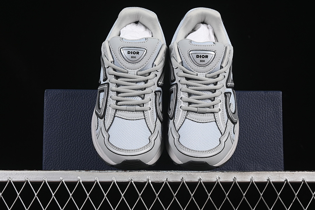 Dior [RUBBER CASUAL SPORTS SHOES GREY/GREY/GREY]-[WOMAN:35-39]-[MAN:40-46] - Image 13
