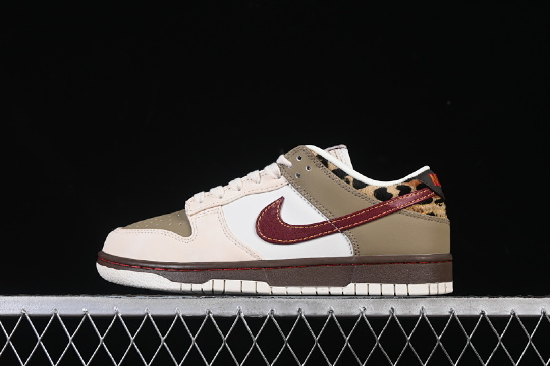 Unbranded [IM6687-262]-[DUNK LOW CASUAL SNEAKERS BROWN/WHITE/COFFEE]-[WOMAN:35.5-39]-[MAN:40-42], photo 1