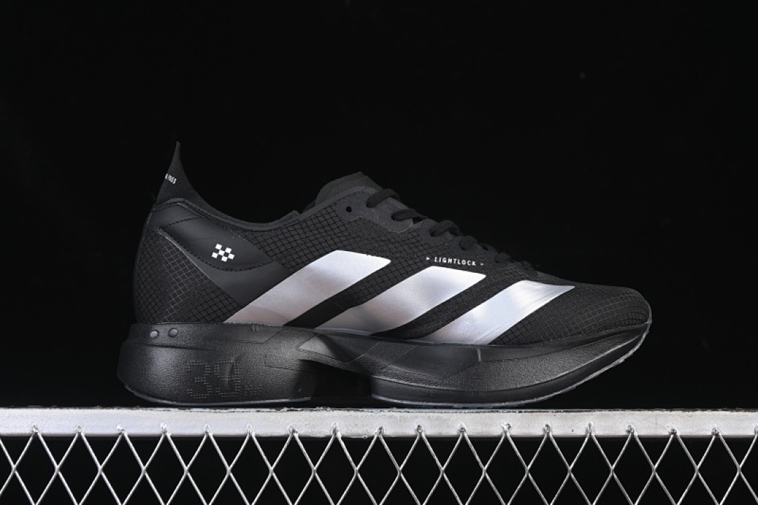 Adidas [JR4887]-[ADIZERO ADIOS 4 M BLACK/SILVER]-[WOMAN:36-39]-[MAN:40-46] - Image 16