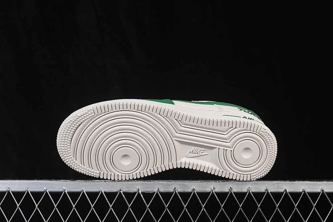 Nike [FV3694-111]-[AIR FORCE 1 07 LOW CASUAL SNEAKERS BEIGE/GREEN/BEIGE]-[WOMAN:36-39.5]-[MAN:40-45] - Image 15