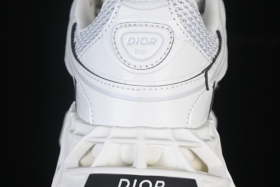 Dior [LOW-TOP CASUAL SPORTS SHOES WHITE/WHITE/WHITE]-[WOMAN:36-39]-[MAN:40-46] - Image 6