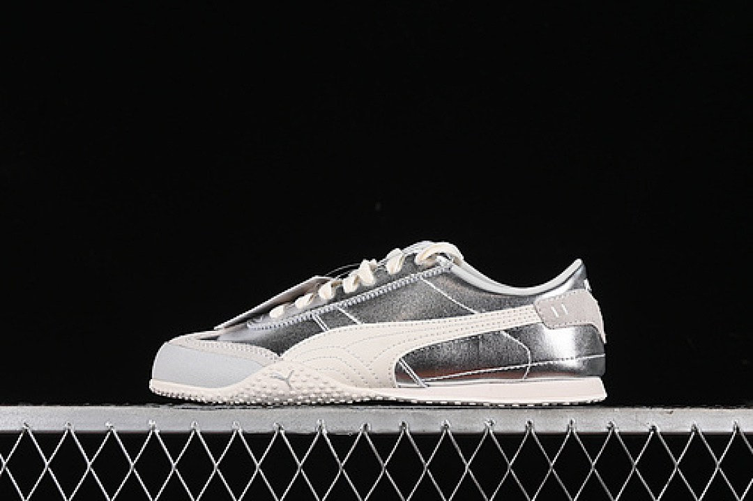 Puma Puma BELLA UT LEATHER GREY/SILVER · 402186-06, photo 1
