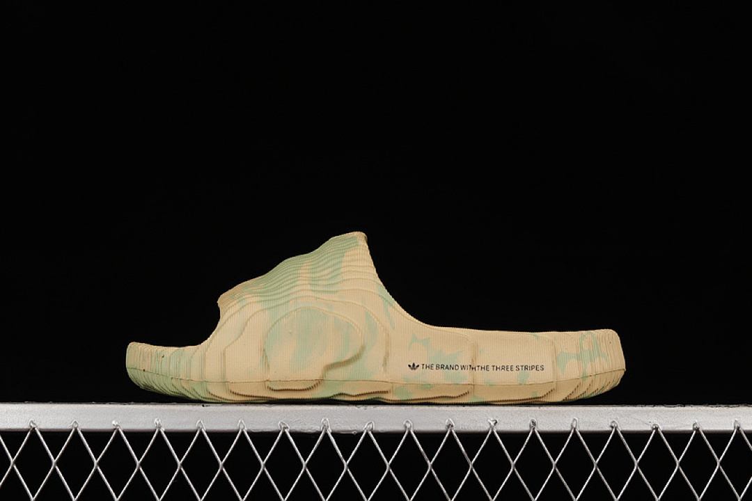 Adidas [GY1597]-[ADILETTE 22 SLIDES MAGIC LIME/ST DESERT SAND/MAGIC LIME]-[WOMAN:36-39]-[MAN:40-46] - Image 12