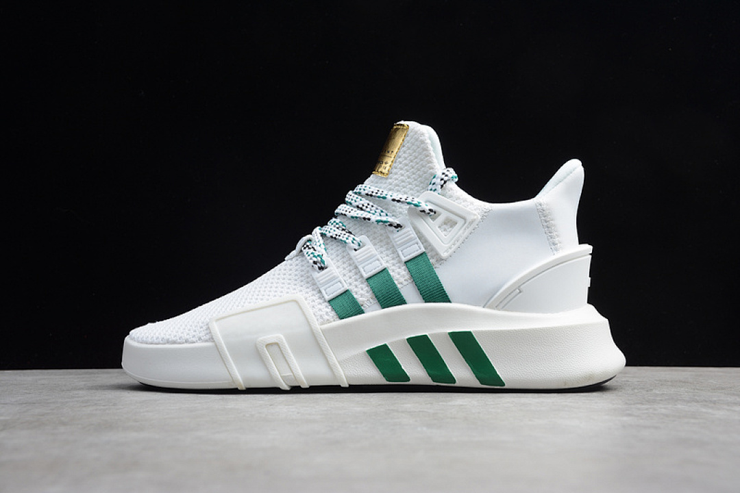 Unbranded [EE5023]-[EQT BASK ADV SHOES CLOUD WHITE/GREEN]-[WOMAN:36-39]-[MAN:40-45], photo 1