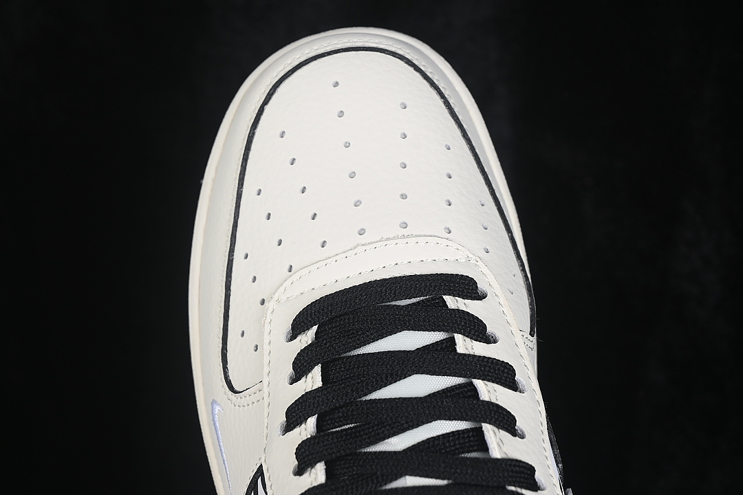 Nike [DK0188-149]-[AIR FORCE 1 07 LOW CASUAL SNEAKERS BLACK/WHITE]-[WOMAN:36-39]-[MAN:40-45] - Image 9