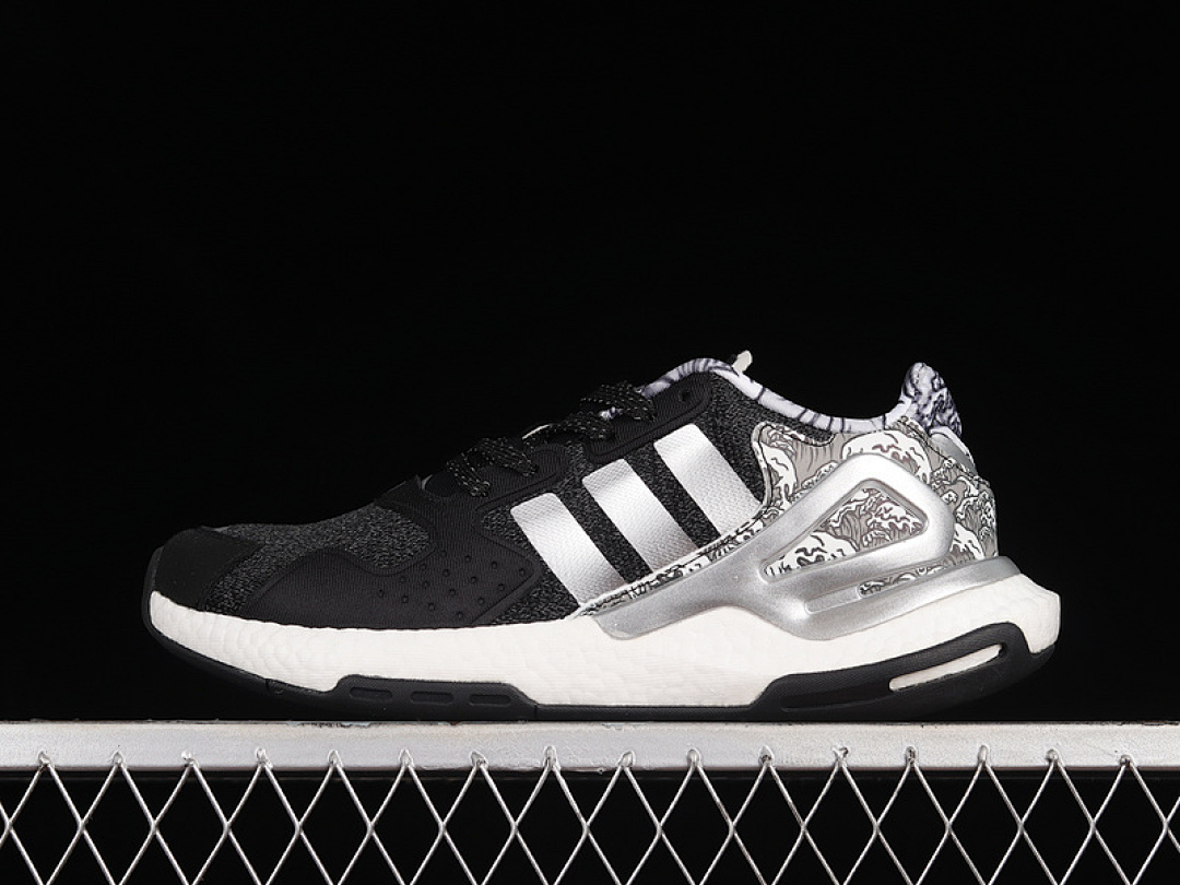 Unbranded [FX6172]-[DAY JOGGER BOOST SHOES BLACK/METALLIC SILVER/WHITE]-[WOMAN:36-39]-[MAN:40-45], photo 1