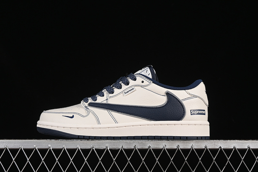Jordan TRAVIS SCOTT X FRAGMENT DESIGN AIR Jordan 1 LOW OG SP WHITE/BLUE · DH0223-355, photo 1