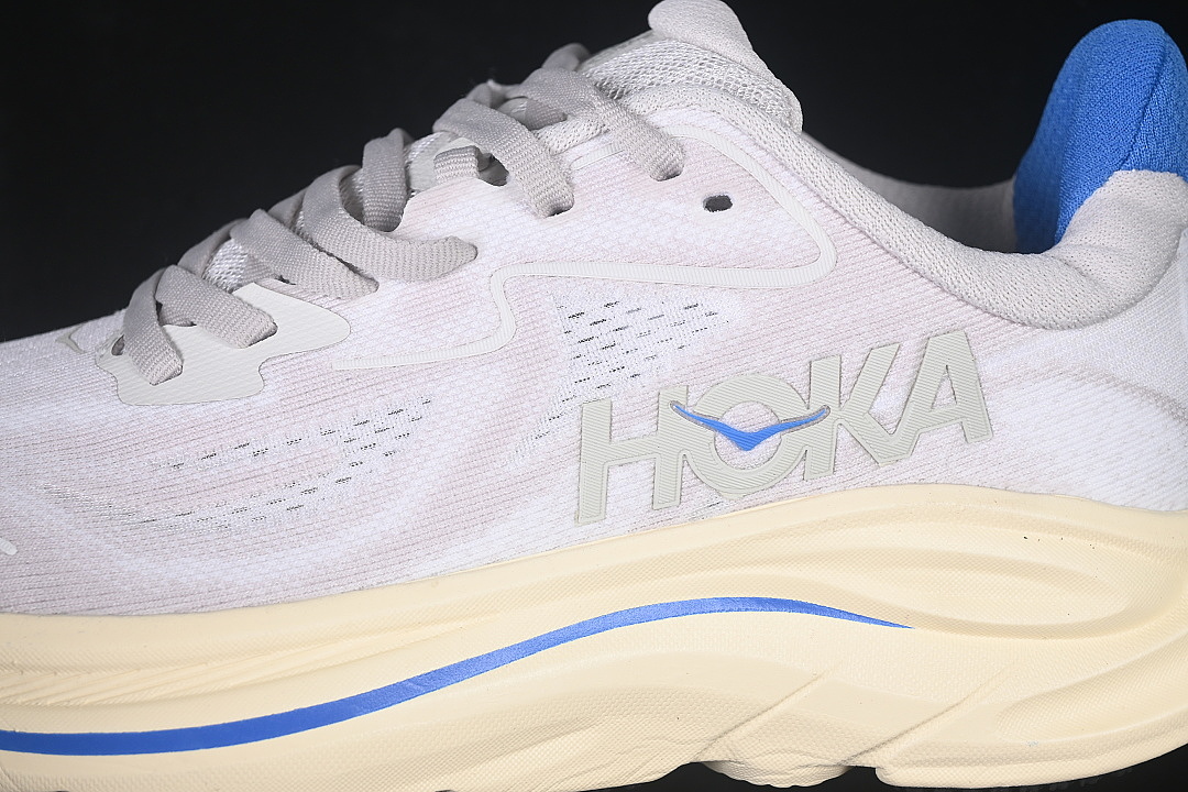 On Running [1162030 SCCV]-[ONE ONE CLIFTON 10 BREATHABLE SHOES LIGHT GRAY/BLUE]-[WOMAN:36-39]-[MAN:40-45] - Image 7