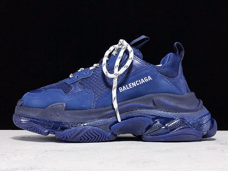 On Running On Running PLUS TRIPLE-S CLEAR SOLE TRAINERS NAVY BLUE · 541624, photo 1