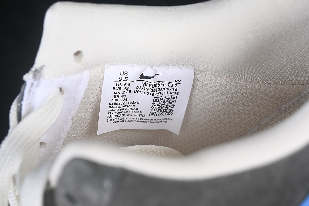 Nike [WY0655-111]-[AIR FORCE 1 07 LOW CASUAL SNEAKERS DARK GRAY/WHITE]-[WOMAN:36-39]-[MAN:40-45] - Image 5