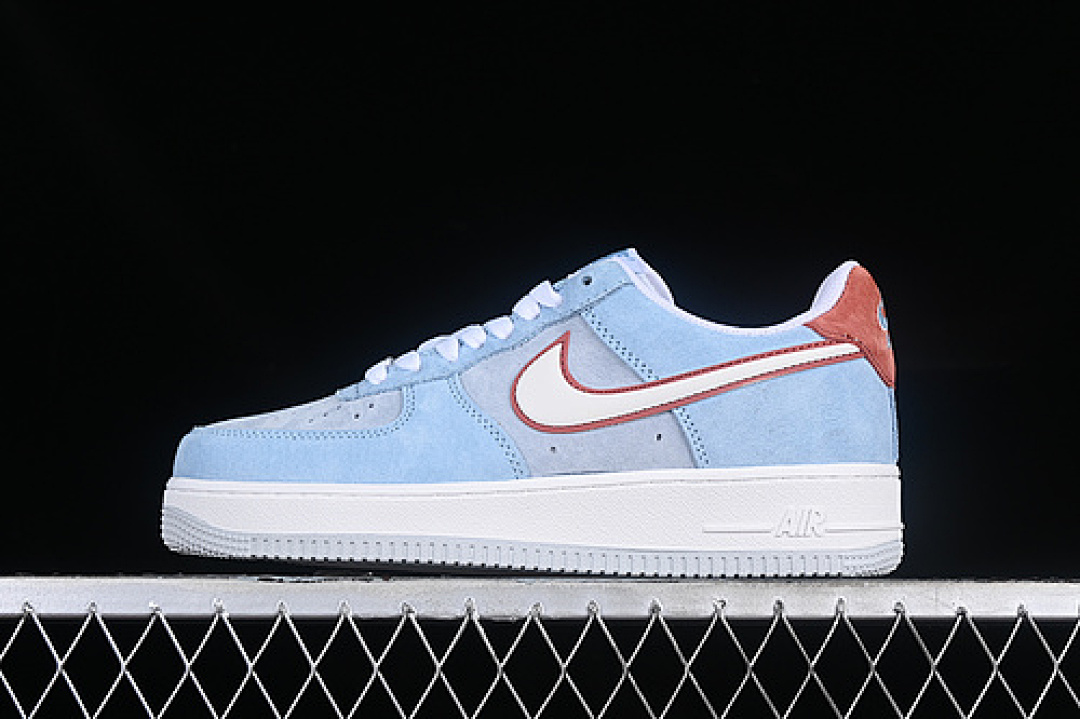 Nike [LZ6699-521]-[AIR FORCE 1 07 LOW WHITE/BLUE/RED]-[WOMAN:36-39]-[MAN:40-45], photo 1
