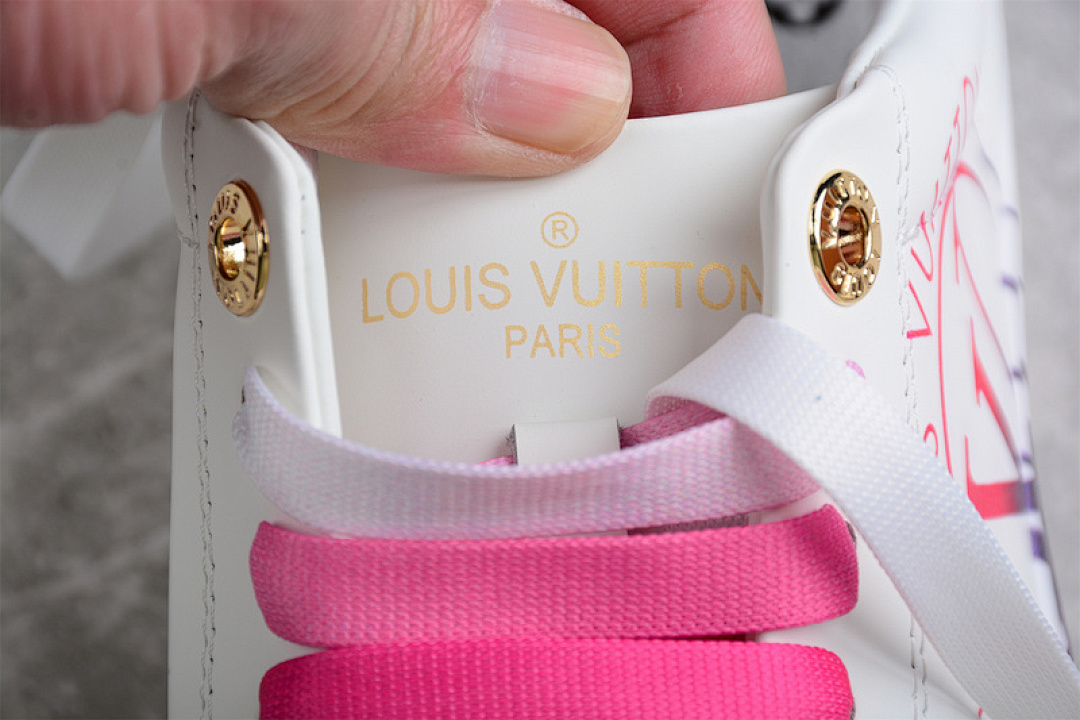 Louis Vuitton [L*V STELLAR SNEAKERS WHITE/WHITE/PINK]-[WOMAN:35-40] - Image 5