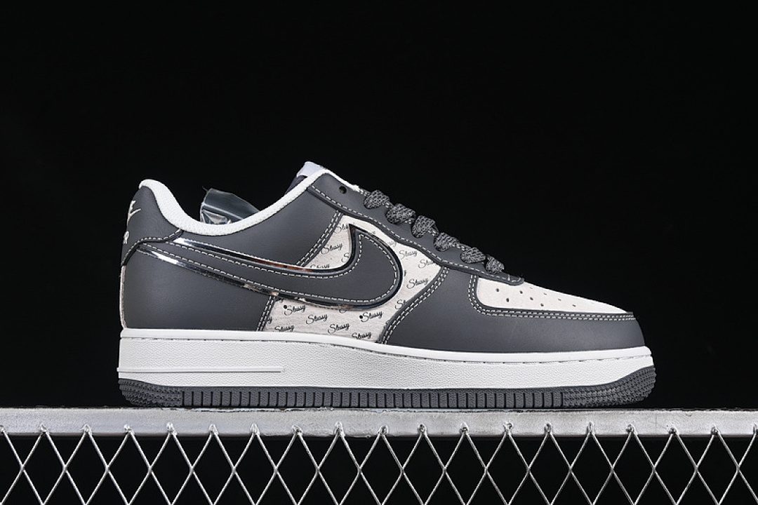 Nike [XZ6188-229]-[AIR FORCE 1 07 LOW WHITE/GREY]-[WOMAN:36-39]-[MAN:40-45] - Image 16