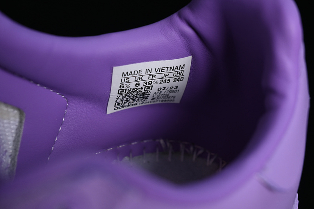 Adidas [IE7296]-[ADIDAS PHARRELL X SAMBA HUMAN RACE PURPLE/PURPLE/PURPLE]-[WOMAN:35-39]-[MAN:40-45] - Image 5