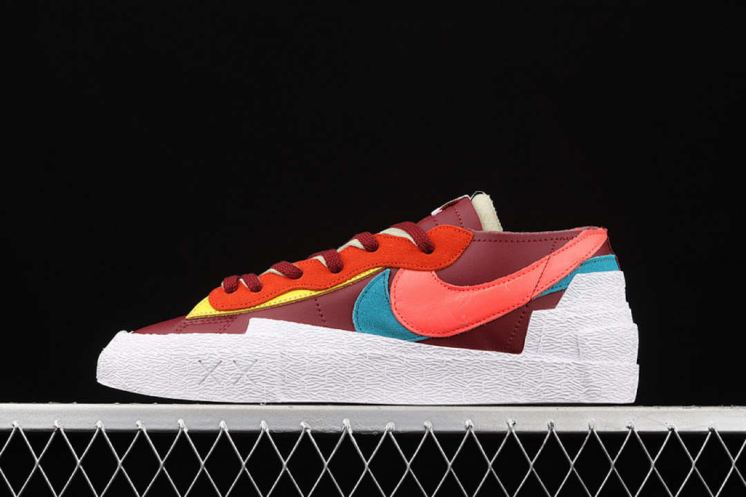 Kaws [DM7901-600]-[SACAI X KAWS BLAZER LOW RED/WHITE/MULTI-COLOR]-[WOMAN:36-39]-[MAN:40-45], photo 1