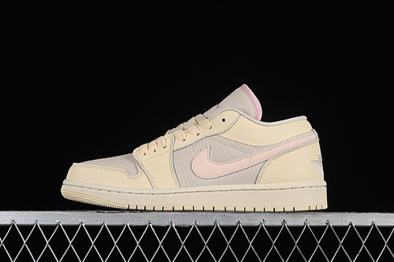 Jordan AIR Jordan 1 LOW KHAKI/PINK · FQ1925-100, photo 1