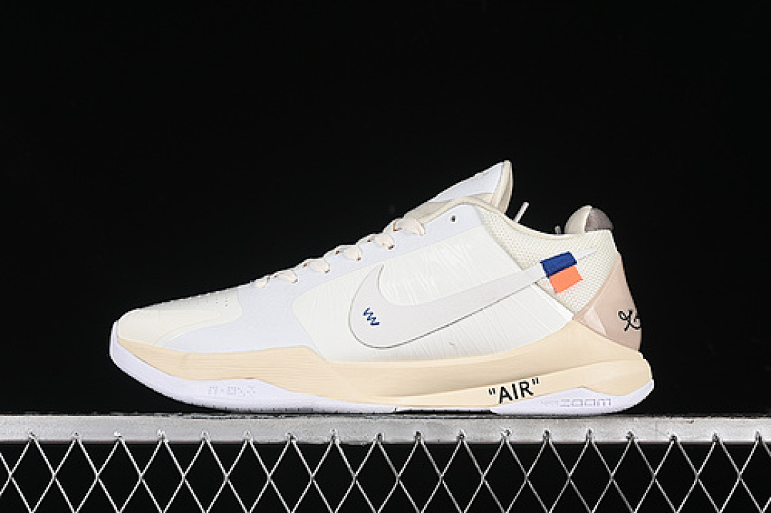 Nike [DB4796-101]-[OFF-WHITE ZOOM KOBE 5 WHITE/BEIGE]-[MAN:39-47.5], photo 1