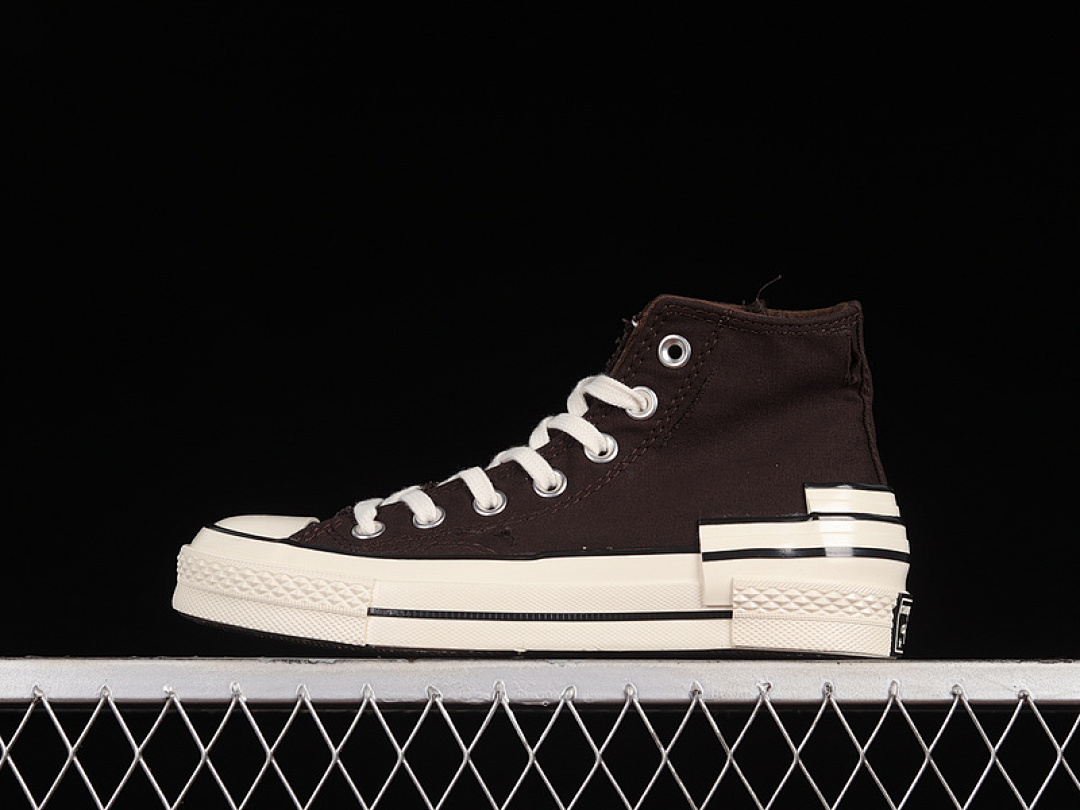 Converse [A03239C]-[CHUCK TAYLOR ALL-STAR 70S HACKED HEEL TEAR AWAY BROWN/WHITE]-[UNISEX:35-44], photo 1