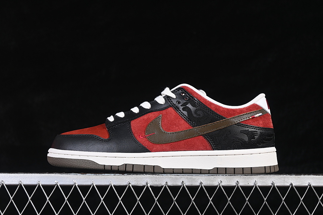 Unbranded [IQ1118-220]-[SB DUNK LOW LOW-TOP CASUAL SNEAKERS RED/BLACK]-[WOMAN:36-39]-[MAN:40-46], photo 1