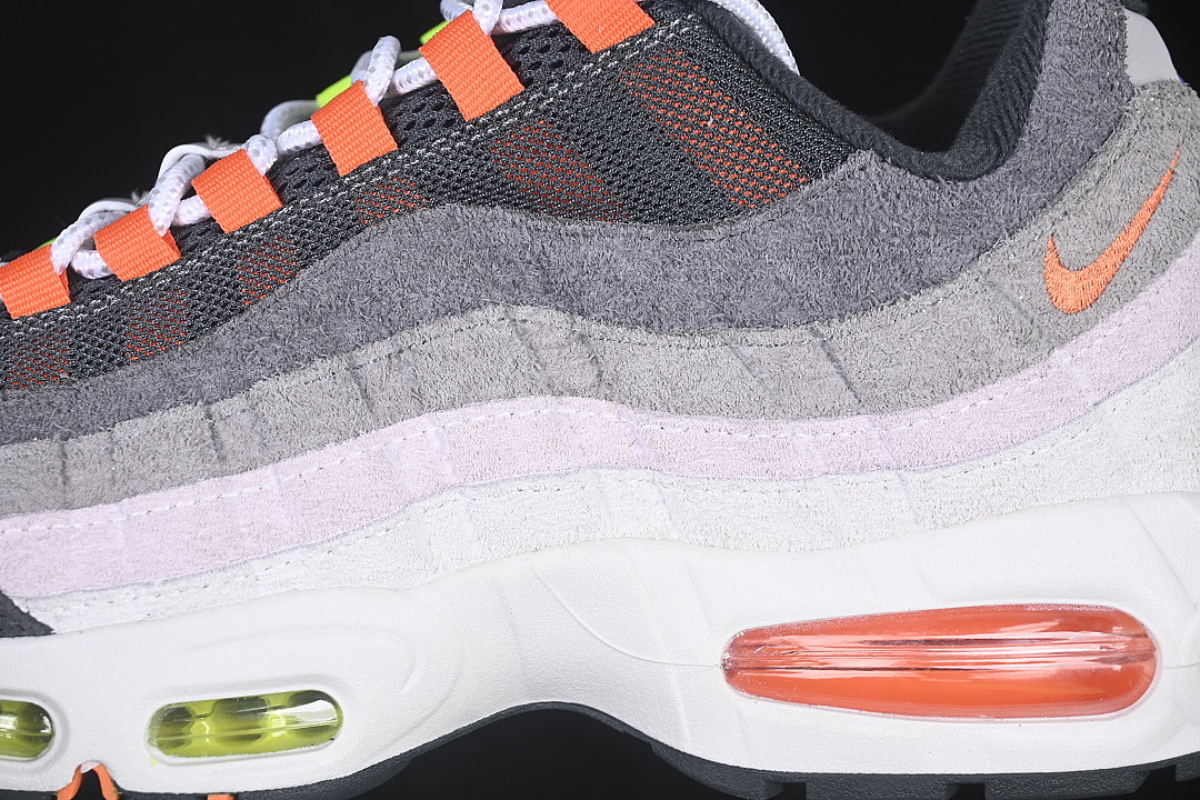 Unbranded [IU2636-300]-[AIR MAX 95 BIG BUBBLE PRM AIR CUSHION SHOES BLACK/GREY]-[WOMAN:36-39]-[MAN:40-49. - Image 7