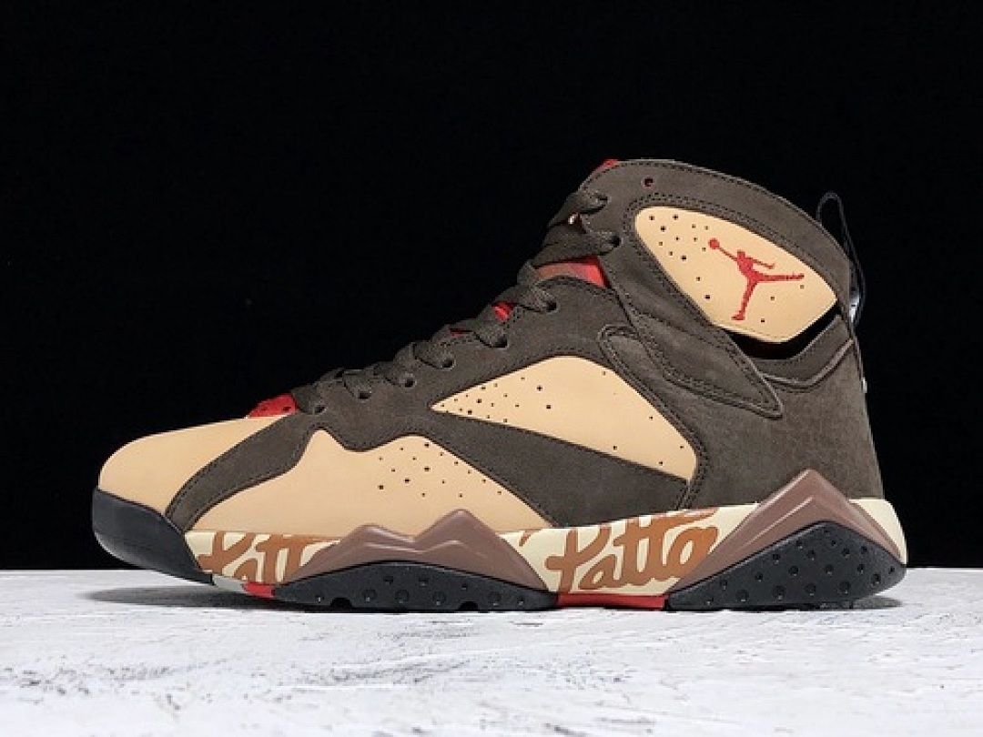 Jordan [AT3375-200]-[H12 PATTA X AIR JORDAN 7 RETRO SHIMMER/RED-MAHOGANY/BROWN], photo 1